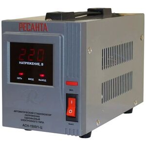 РЕСАНТА ACH-1500/1-Ц Стабилизатор напряжения однофазный 1,5 кВт