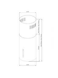 ������� Korting KHA 39970 N Cylinder (380�380�870-950) 950 �3/�, 240 ��, ��, ������