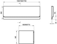 ������ � ����� RAVAK CHROME �������� 160 �� �����