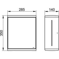 ������� �������� ��������� Keuco Moll 285�140�350 ���������,���������� �����,����./������12785010101