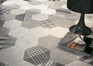 ��������������� ������ EQUIPE HEXATILE CEMENT Garden Grey (175�200) ����� (��.�.)