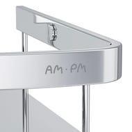 Полка для душа AM.PM Sense L угловая двухъярусная, хром A7454200