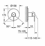  Grohe Plus   ,    24059003
