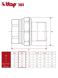 ���������� ITAP 161 3/4' ������ �������