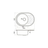 ����� Omoikiri KASUMIGAURA 65-IN (650�460�180) �������, �������������, ����������� ����� 4993727