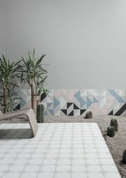 Керамогранитная плитка 41zero42 FUTURA Drop White (150х150) неректифицир., белая 4100523 (кв.м.)