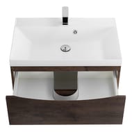 Тумба под раковину BelBagno MARINO (600х450х500) подвесная, Rovere Moro MARINO-600-2C-SO-RW-P