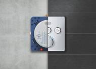 Смеситель Grohe Grohtherm SmartControl 29126000 термостат, 3 выхода, внешняя часть, хром