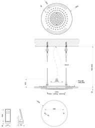 ������� ��� Gessi Inciso ������������, 350 ��, ������� ���������, ���������� ����� 57879+57823