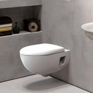 Унитаз подвесной Geberit Renova (360х530х330) безободковый 203070000