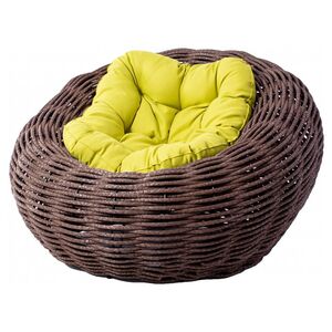 Кресло плетеное DeckWOOD Nest цвет коричневый
