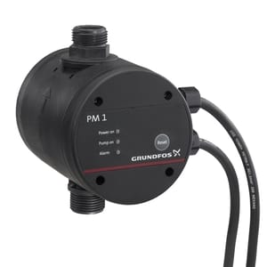 Регулятор давления GRUNDFOS PM1 15, 1,5 бар, с защитой от  сухого хода