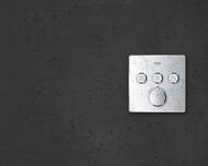 Смеситель Grohe Grohtherm SmartControl 29126000 термостат, 3 выхода, внешняя часть, хром