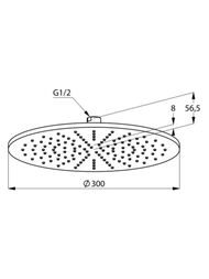   KLUDI A-QA DN15  300, ,   6433087-00