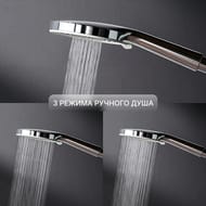 Душевая система AM.PM X-Joy F0785A500 смеситель для ванны/душа, термостат, верхний/ручной душ, хром