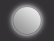 Зеркало Cersanit ECLIPSE smart 800x800 с подсветкой, круглое, черная рама 64147 — изображение 6