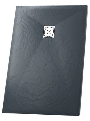 Душевой поддон RGW ST-0157G (700х1500х25) прямоугольный, иск. камень, графит 16152715-02