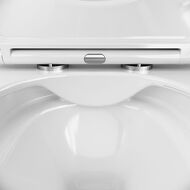 Комплект инсталляции AM.PM клавиша PrimeFit L белая+унитаз Func FlashClean с сиденьем IS90101.8F1701