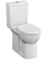 Унитаз-компакт Vitra Sento Open-Back 360х650 с сиденьем,антибакт. покр.,безободк.9830B003-7204