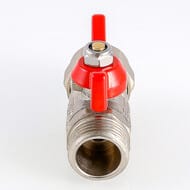 Кран шаровый 16х1/2''Н VALTEC BASE под обжим, красная бабочка VT.341.N.1604