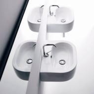 Раковина подвесная Kerasan Flo 600х420х165 с отверстием под смеситель,.белый 314201*1