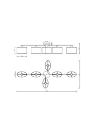 ������ Freya Veil (����) FR5157PL-06G, IP20������