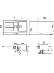 ����� SCHOCK Signus D-150 (1000�500) Cristadur, ����: ������   700064