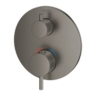 Смеситель Grohe Atrio 24134AL3 термостат для душа, переключатель на 1 положение, внешняя ч, графит матовый
