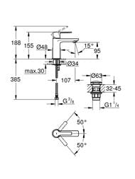 ��������� Grohe Lineare New 23791001 ��� ����������� � �������� ������� ����������, ����