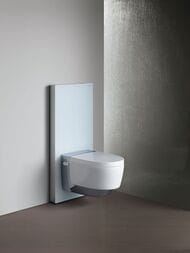 Унитаз-биде GEBERIT AquaClean MeraComfort подвесной, белый+хром арт. 146.214.21.1