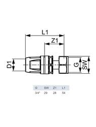   TECElogo 16  3/4",   ,  8733202