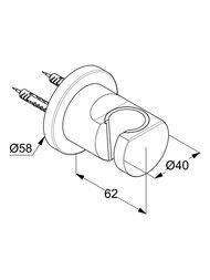��������� ��� ���� KLUDI NOVA FONTE Puristic ���������, ���� 2055205-15