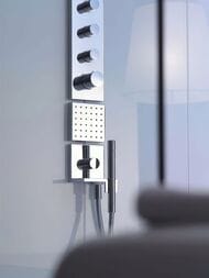 Душевой набор Axor ShowerSolutions 10651000 с запорным вентилем, внешняя часть, хром — изображение 5