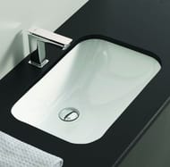Раковина встраиваемая ArtCeram Nettuno 565х385х200, без отв. под смес.,белая NTL0010100