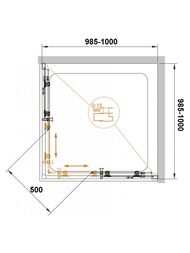 ������� ������ CEZARES ECO (985-1000�985-1000�1900) O-A-2-100-C-NERO ������ �������./������ �������