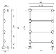 ����������������� ������� Margaroli Armonia 9-442-4 (975�625) ������, 94425504OBN