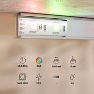 ������������ ����� Led Strip Base 12� 5050 14,4��/� RGB 5� IP65, 201196