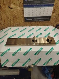 Уценка! Смеситель для душа Hansgrohe RainSelect термостат 2 потр., внешн. часть, бронза 15380140 - уценка. — изображение 6
