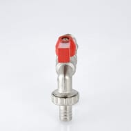 Кран VALTEC водоразборный 1/2"Н шаровый со штуцером 14мм VT.051.N.04
