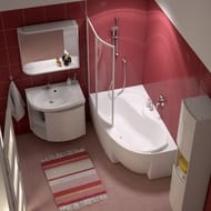Ванна акриловая RAVAK ROSA 95 160х95 L белая