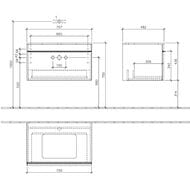 ����� ��� �������� Villeroy & Boch VENTICELLO A945 01 DH (757�436�502) 1 ����, �����, ����� ����