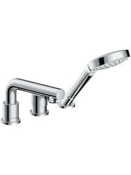 Смеситель Hansgrohe Talis S 72417000 на борт ванны, на 3 отверстия, наружная часть, хром — миниатюра 1
