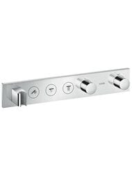 Смеситель Axor ShowerSelect 18356000 для душа, встраиваемый в стену, термостат, 3 потребителя, хром — миниатюра 1