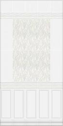 Плинтус KERAMA MARAZZI Линьяно (100х200) белый FMC003 (шт.)
