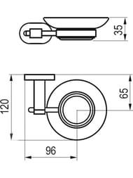 Набор аксессуаров 5 в 1 RAVAK SET Chrome CR 70508025