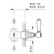 ������� ����� Nicolazzi Termostatico ��������� ������� 3/4", ����� El Capitan, ������ 4912BZ69