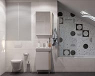 ���������� ���� AQUATON ������ 55 1A257702AHB20 550x130x800 ���������, ����� ������/��� ������