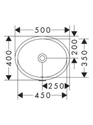 �������� Hansgrohe Xuniva D 500�400�175 ������������,��� ���. ��� ���������,�����/������� 60152450