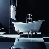 Ванна Gruppo Treesse Epoca V5071 1700x800x720 CrystalTech, отдельностоящая, слив, ножки хром