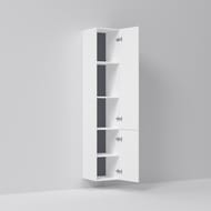 Шкаф-колонна AM.PM Gem подвесной, правый (300x320x1630) цвет: белый глянец M90CHR0306WG